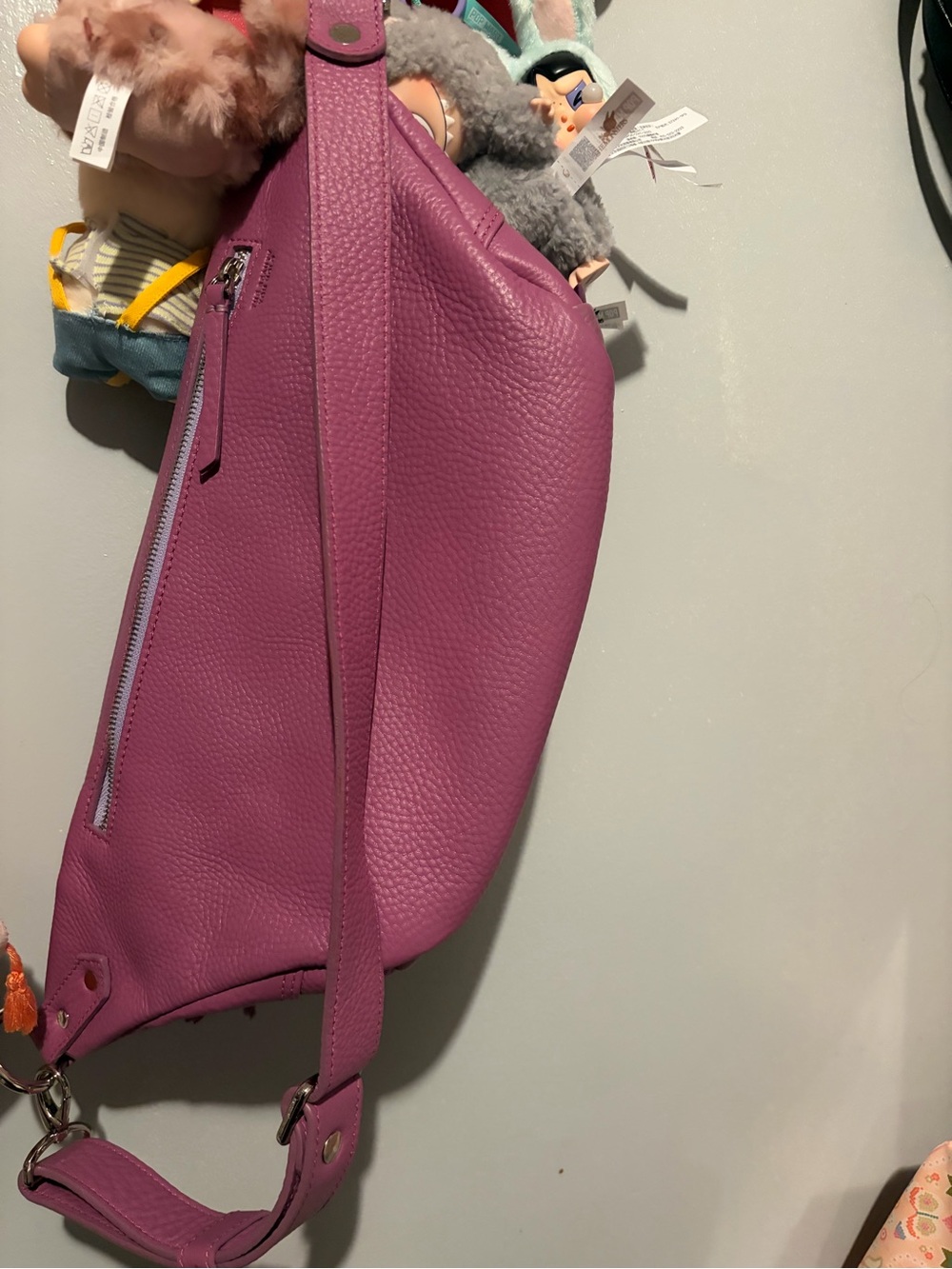 Sapahn Dominique lilac belt bag - Picture 9 of 11